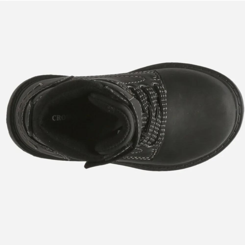 NIB Kids Lil Leon Boot Black Crown Vintage Size 6 Toddler
